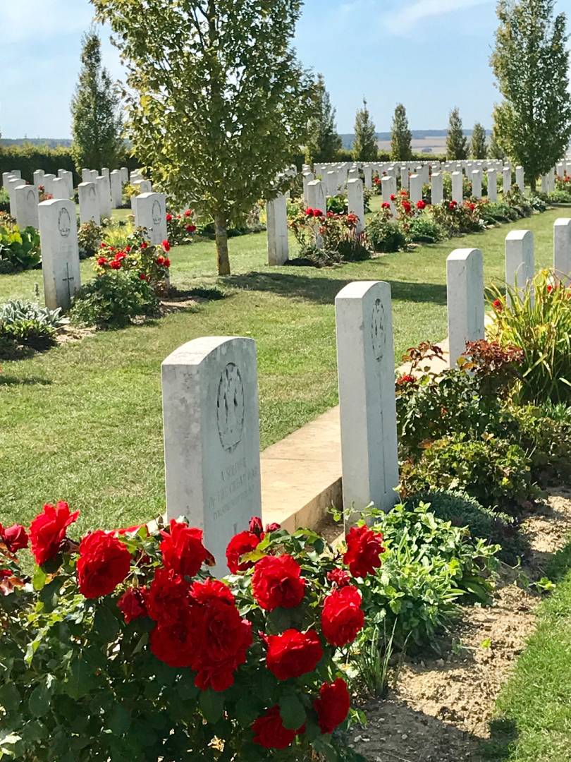 War graves, Villers Bretonneux, Belgium | <i>Pat Black</i>