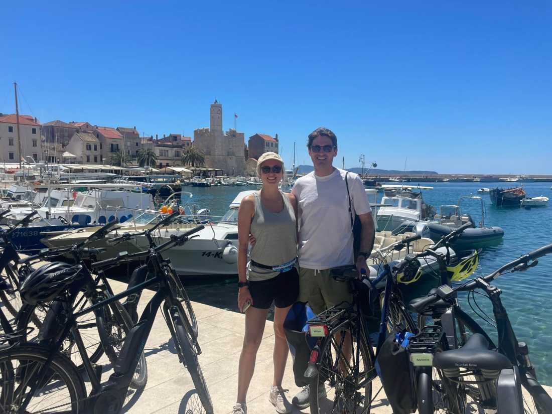 Enjoying the Croatia Bike & Boat tour |  William Counsell