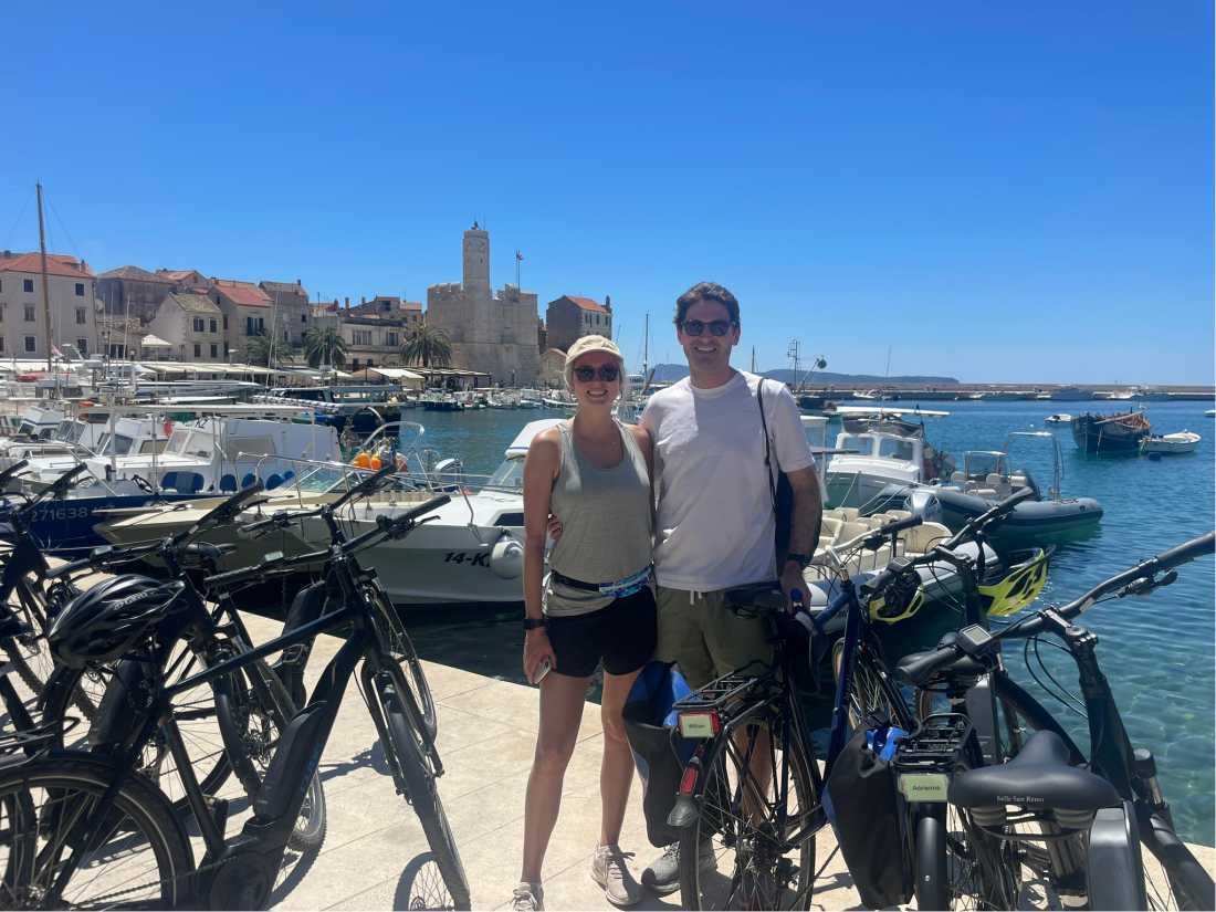 Enjoying the Croatia Bike & Boat tour |  William Counsell