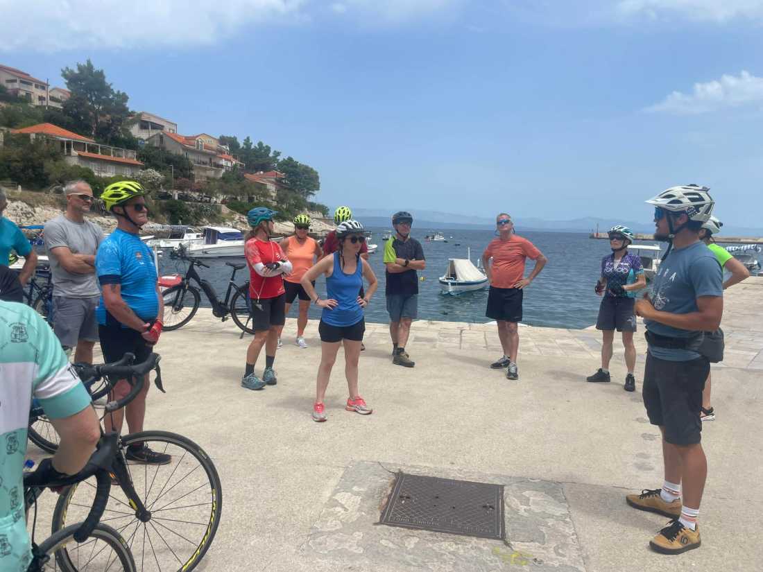 Enjoying the Croatia Bike & Boat tour |  William Counsell