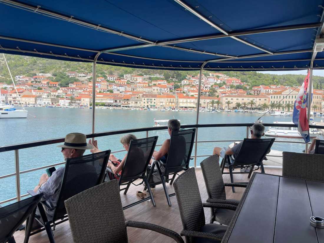 Enjoying the Croatia Bike & Boat tour |  William Counsell