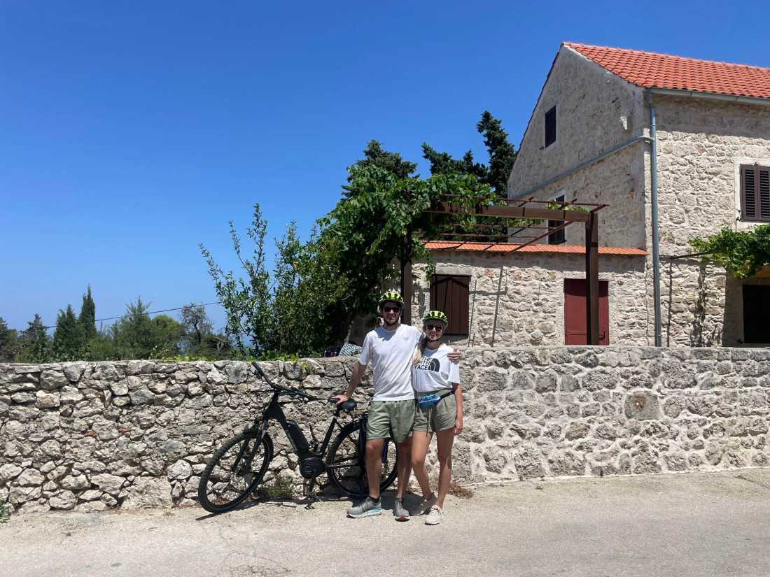 Enjoying the Croatia Bike & Boat tour |  William Counsell