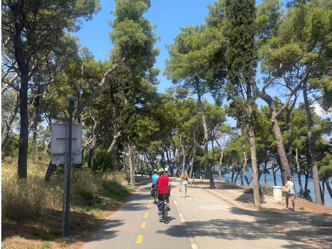 Enjoying the Croatia Bike & Boat tour |  William Counsell