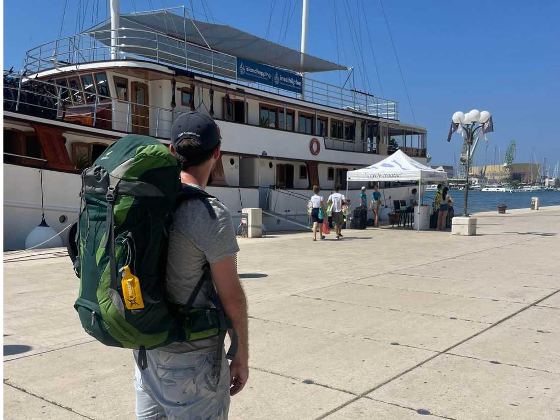 Enjoying the Croatia Bike & Boat tour |  William Counsell