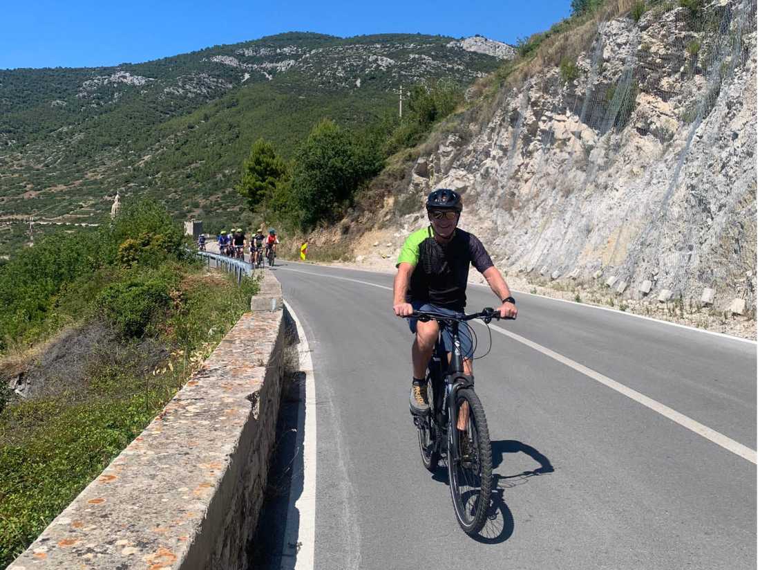 Enjoying the Croatia Bike & Boat tour |  William Counsell