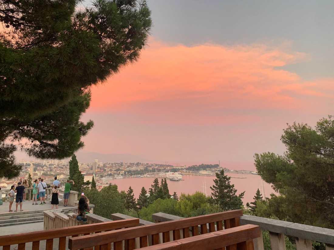 View over Split in Croatia |  William Counsell