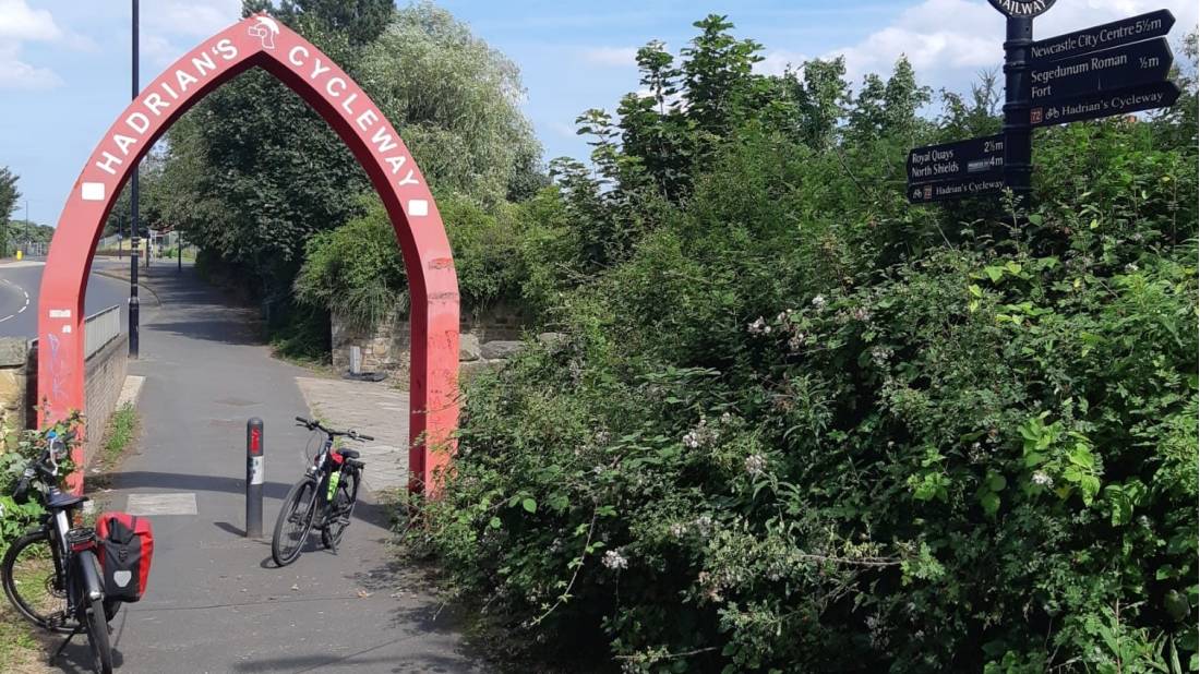 Cycling along Hadrian's Wall |  <i>Judy Patterson</i>
