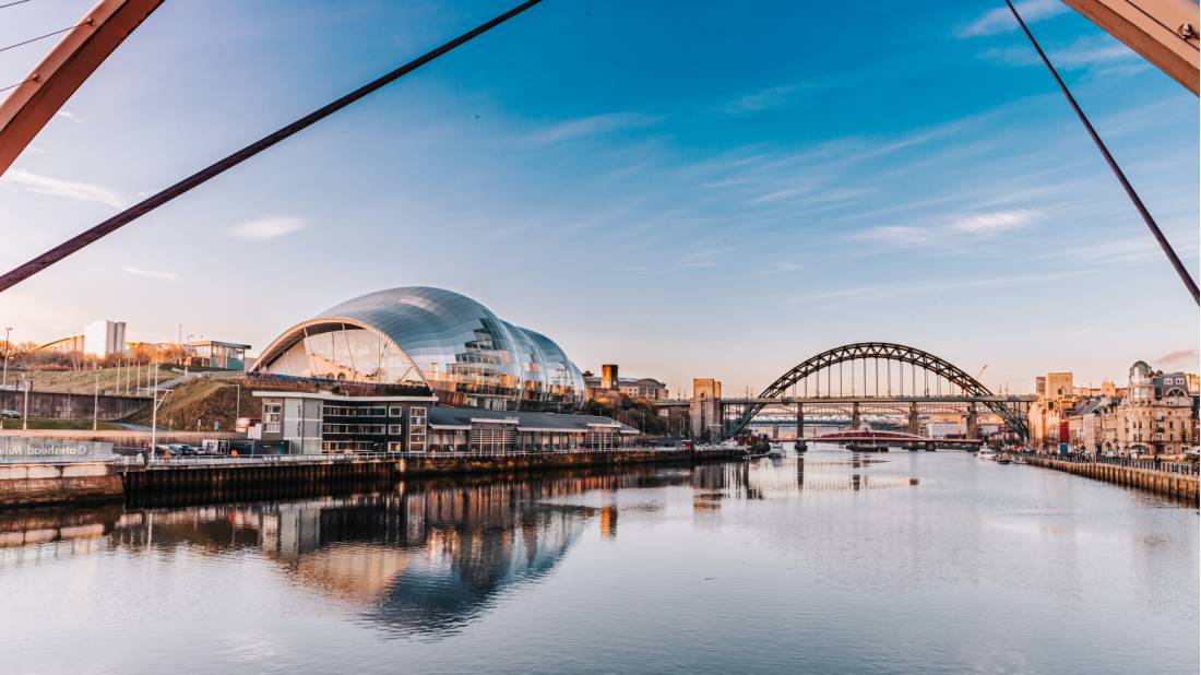 View of Newcastle upon Tyne in the UK |  <i>Ryan Booth</i>