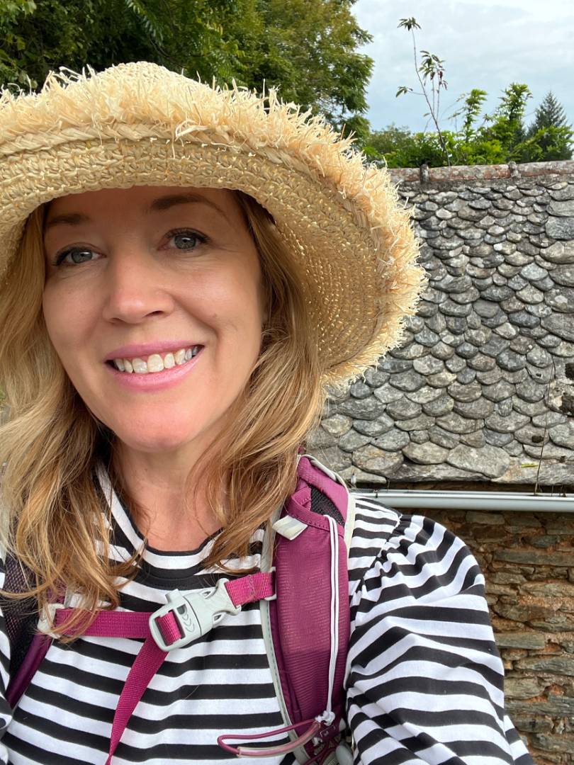 Jaclyn enjoys walking the Le Puy Camino