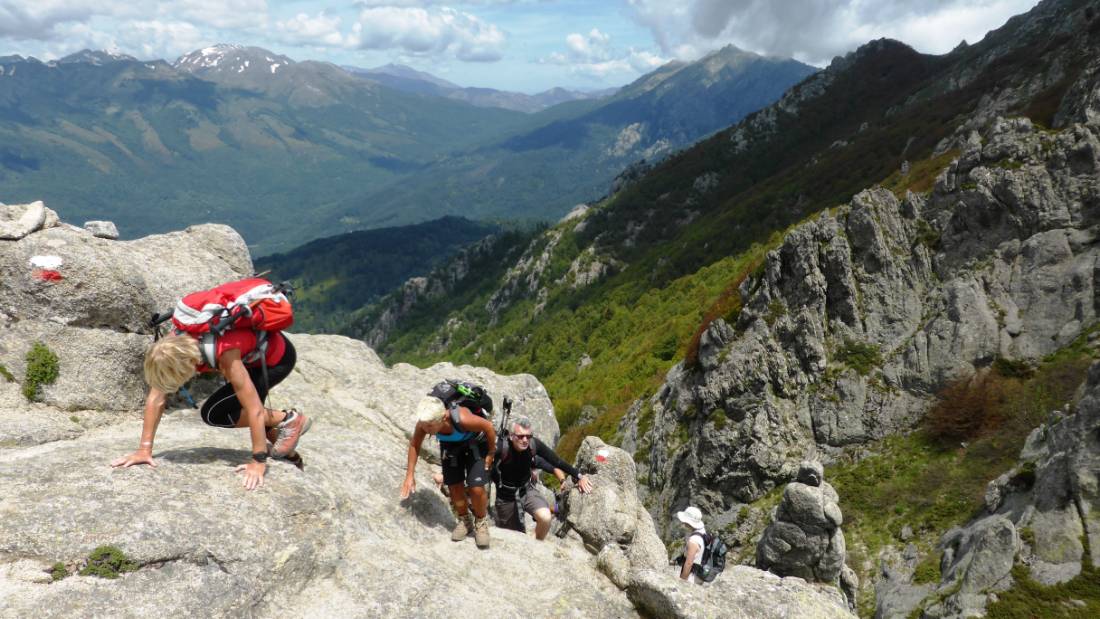Scrambling on the GR20 |  <i>Gesine Cheung</i>