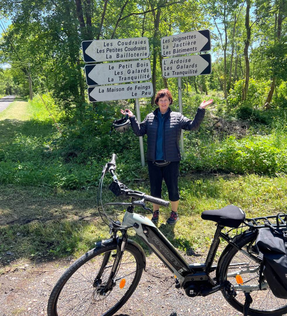 So many bike trails to discover in France! | <i>Merilyn O'Kane</i>