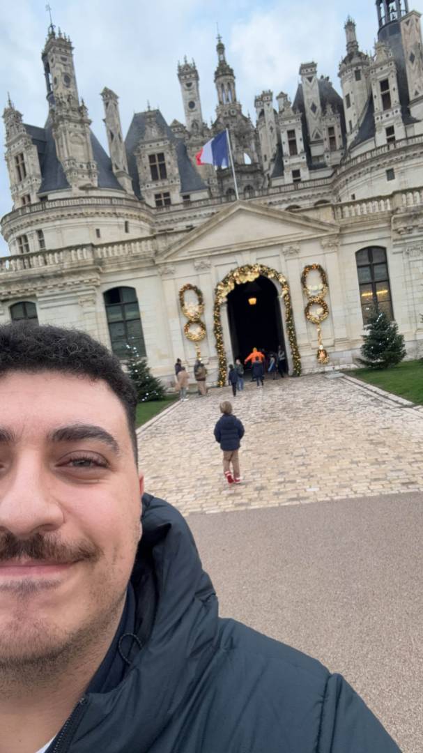 Anthony at the Chateau de Chambord |  <i>Anthony Boutoubia</i>