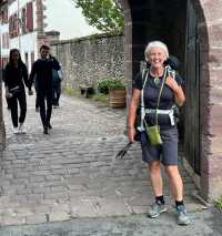After almost 800 km on foot, arriving in Saint-Jean-Pied-de-Port is emotional. I can’t wipe the smile off my face. |  Jennifer Andrewes