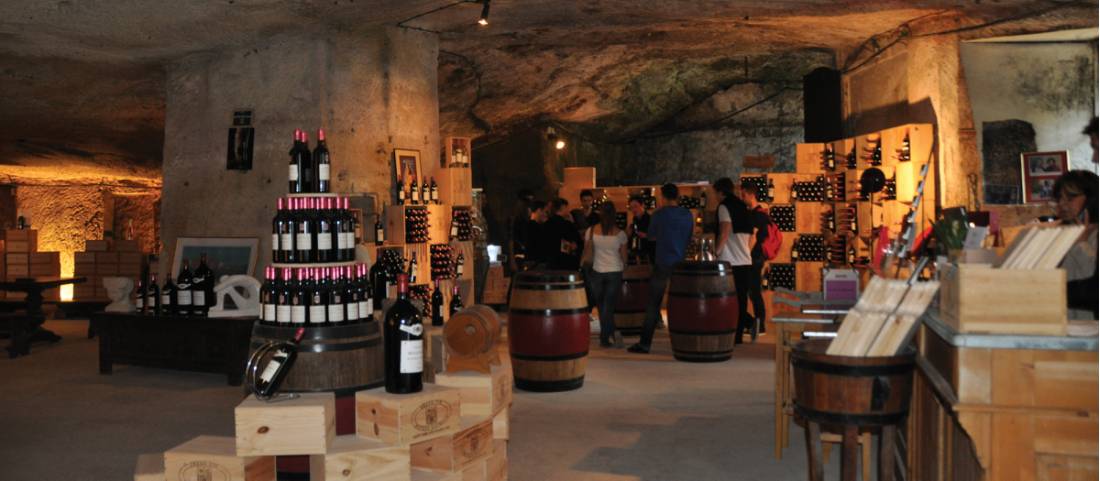 Underground wine tasting in St Emilion, France |  <i>Deb Wilkinson</i>