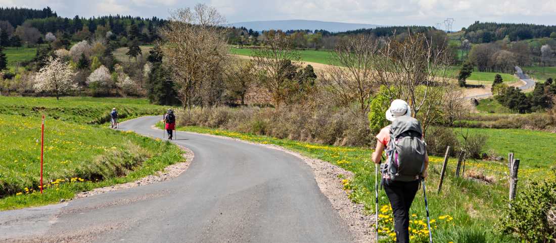 Walking the Le Puy Camino trail in France