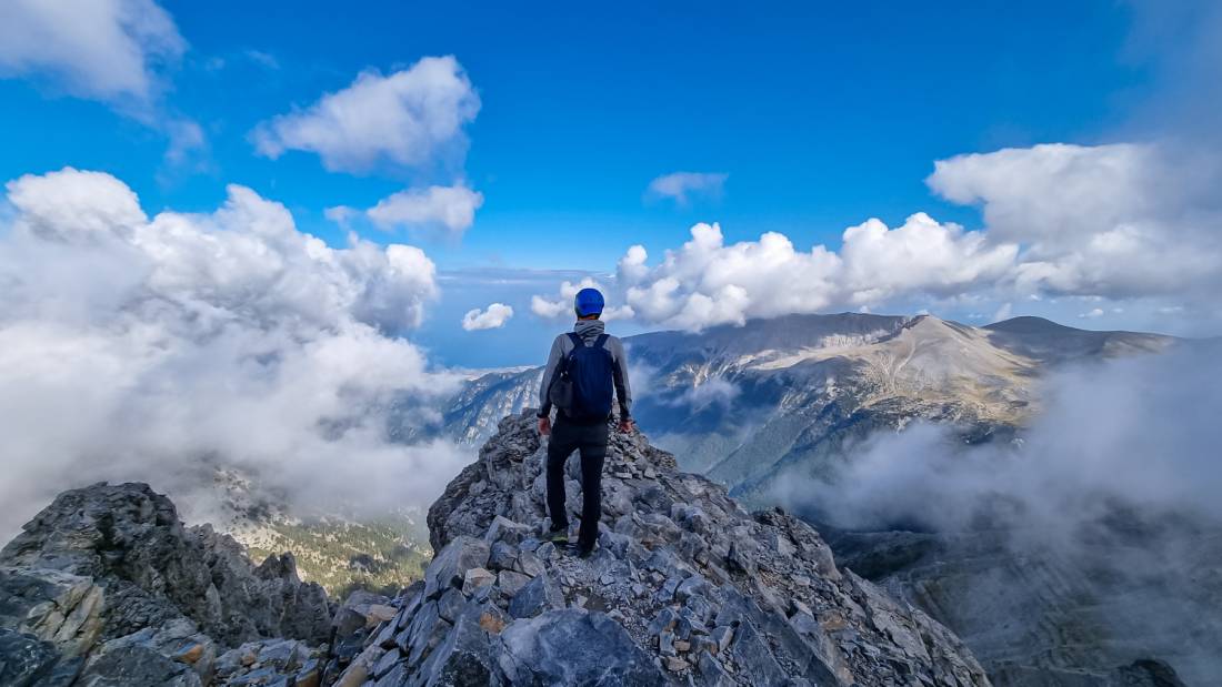 Hike to the top of Mount Olympus in Greece