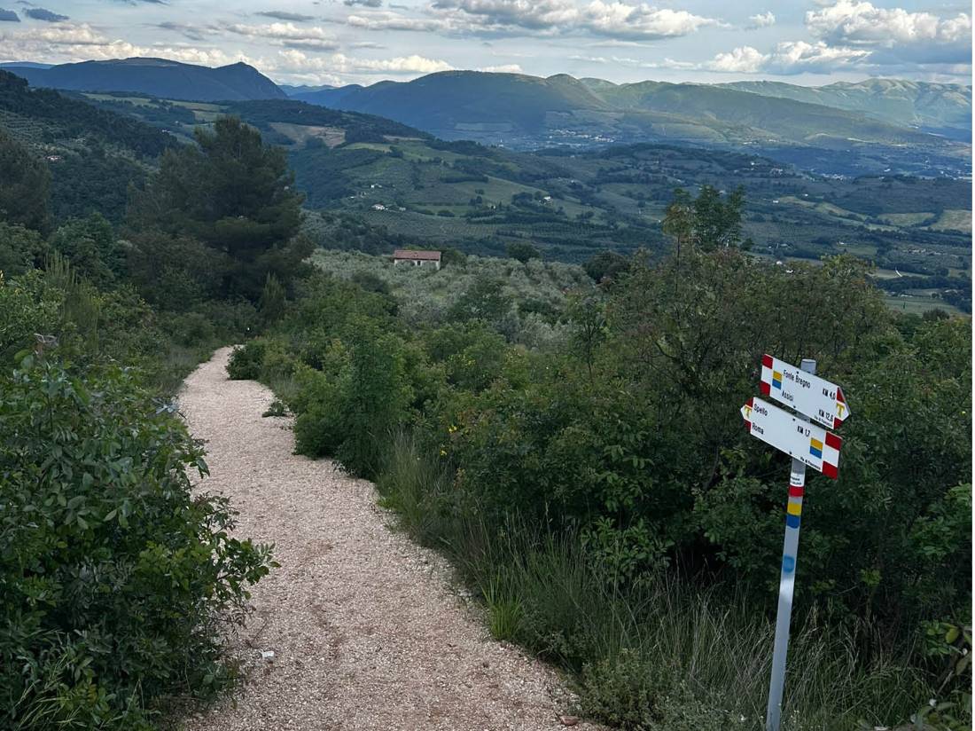 The St Francis Way trail in Italy |  <i>Katharine McLennan</i>