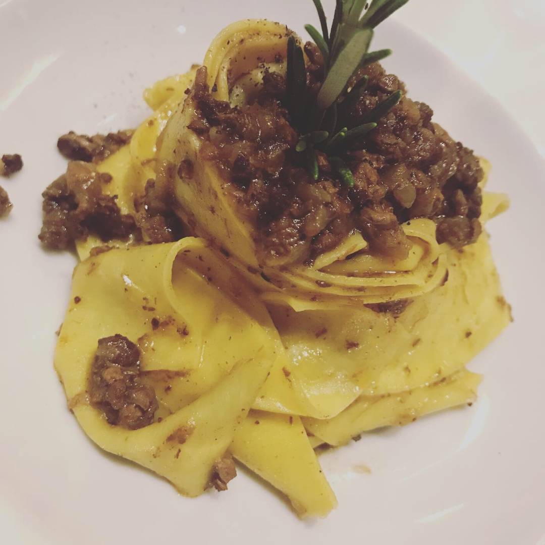 Delicious tagliatelle al ragu to fuel your adventure |  Allie Peden