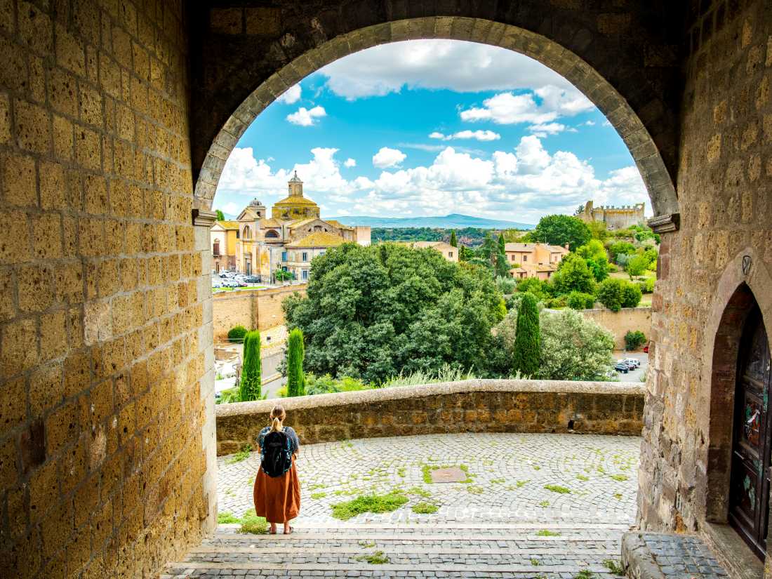 Exploring Viterbo on the final stage of the Via Francigena