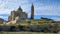 Ta' Pinu, The Basilica of the National Shrine of the Blessed Virgin on the island of Gozo near Gharb