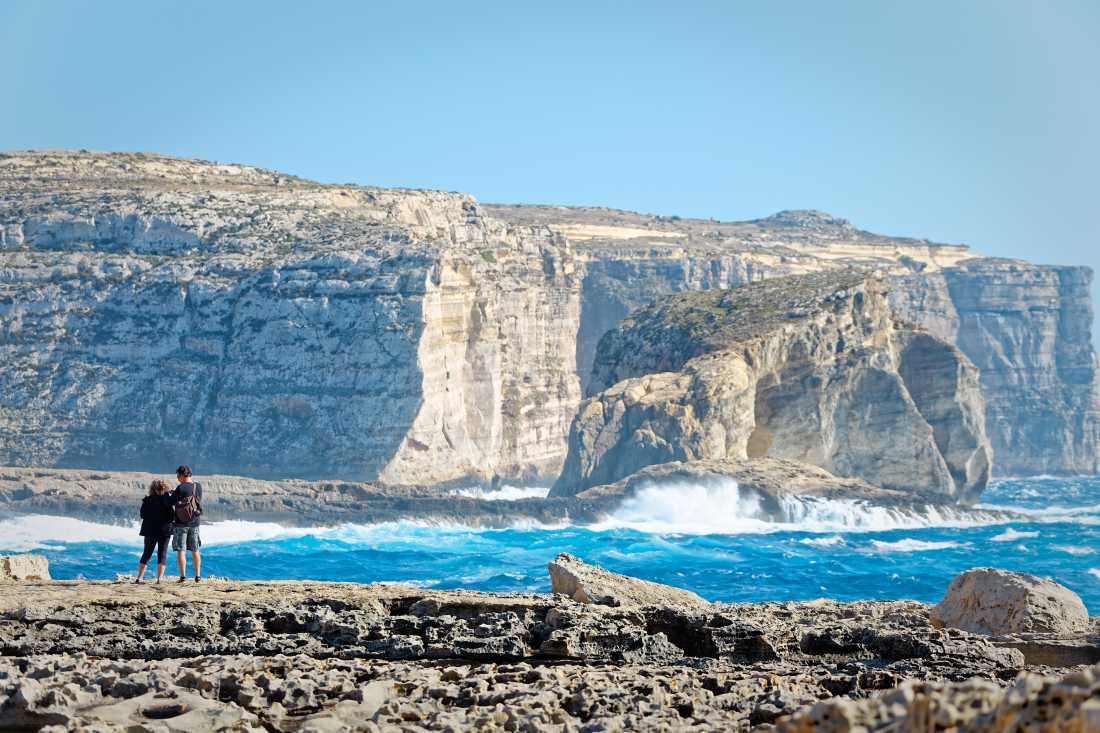 Walking the coast of Malta