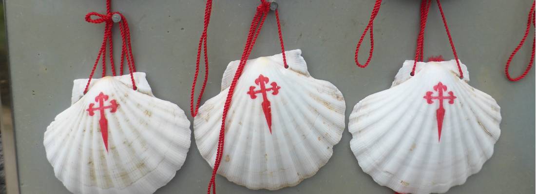 The scallop shell can be found all along the Camino | <i>Gesine Cheung</i>