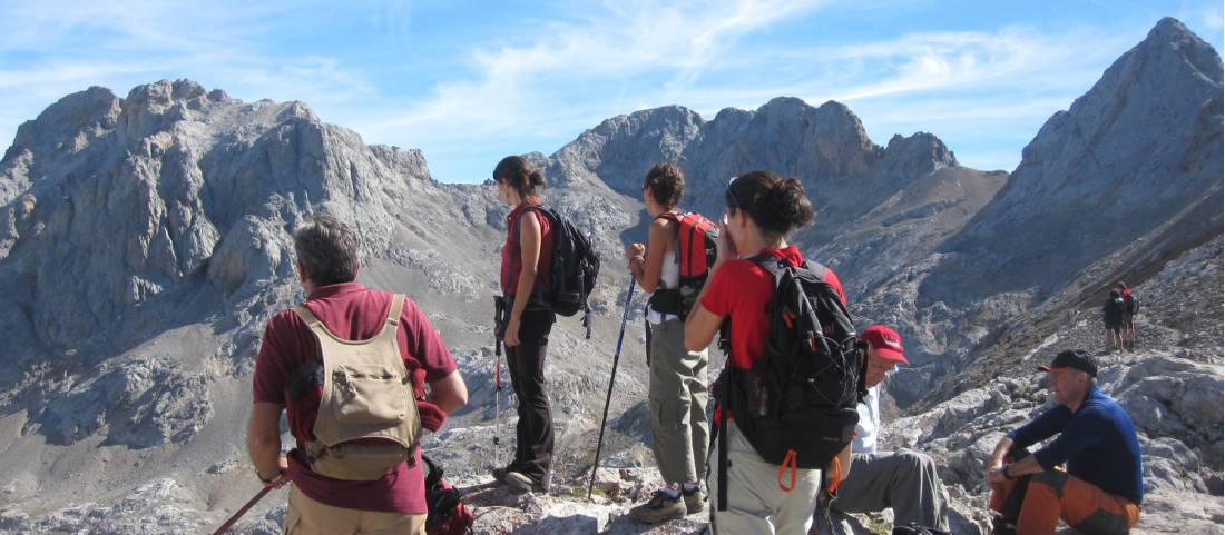 Savouring the views on the high trails of the Picos