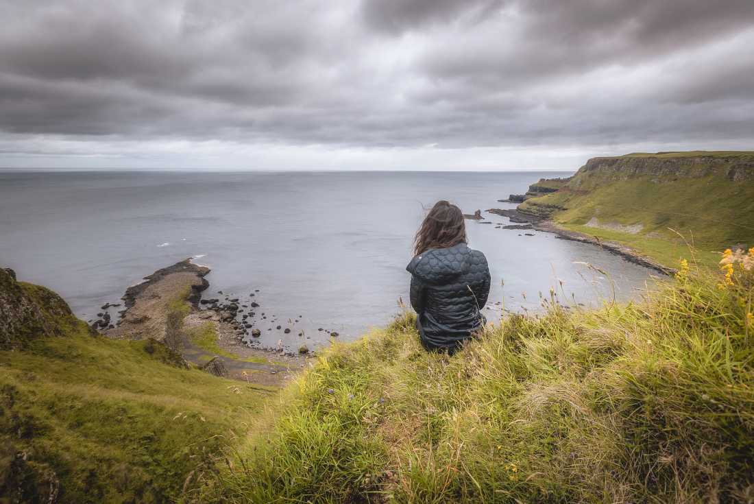 Enjoying the views of the Causeway Coast |  Caspar Diederik